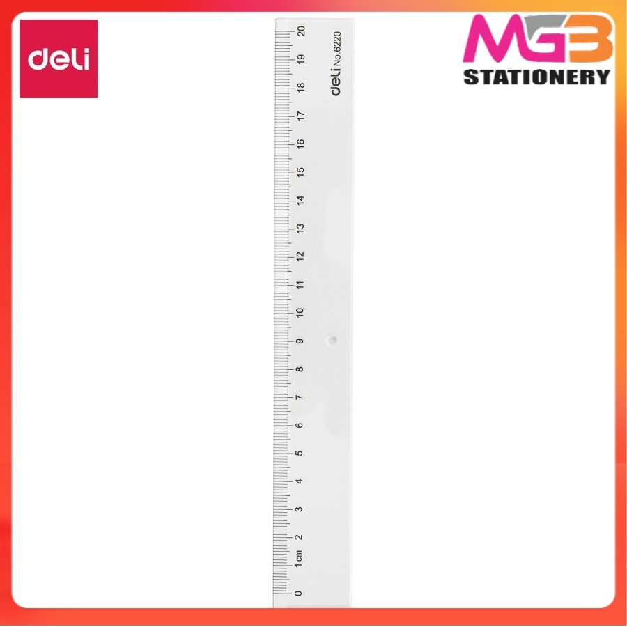 

Penggaris Mika DELI 6220 20cm - MTKS