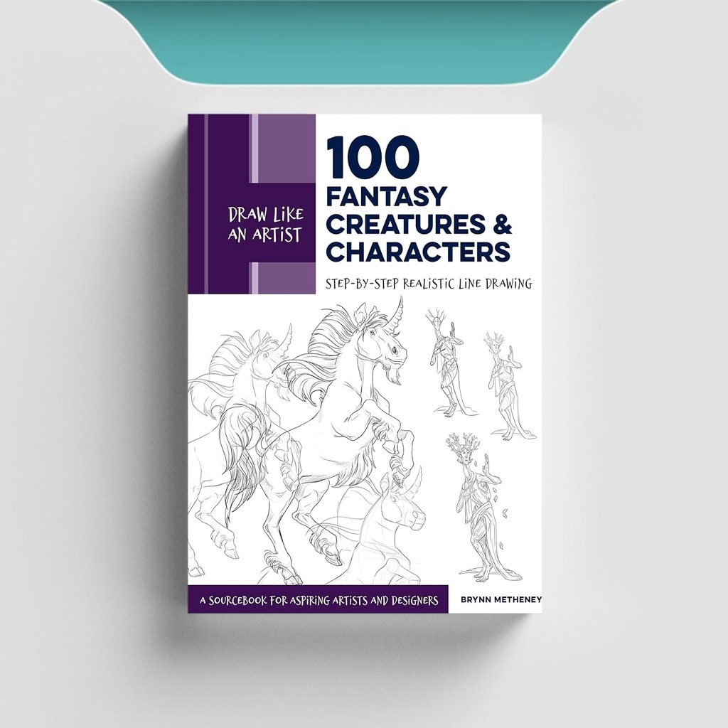 

[ENG1651] Draw Like an Artist: 100 Fantasy Creatures and Characters - Brynn Metheney