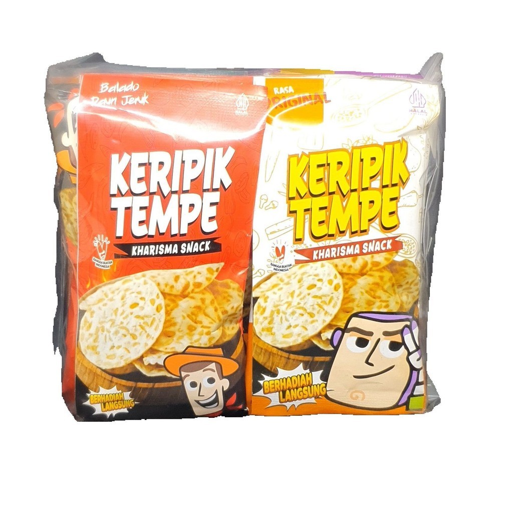 

Kripik keripik Tempe Sagu Oven Mini Spesial 1 Bungkus isi 10 pcs - Banyak Rasa