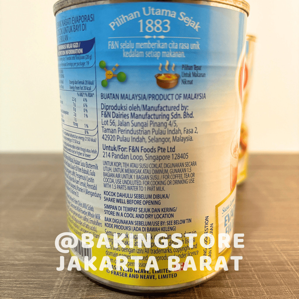 

Susu Evaporasi FN F&N Evaporated Milk FN 380 Gr