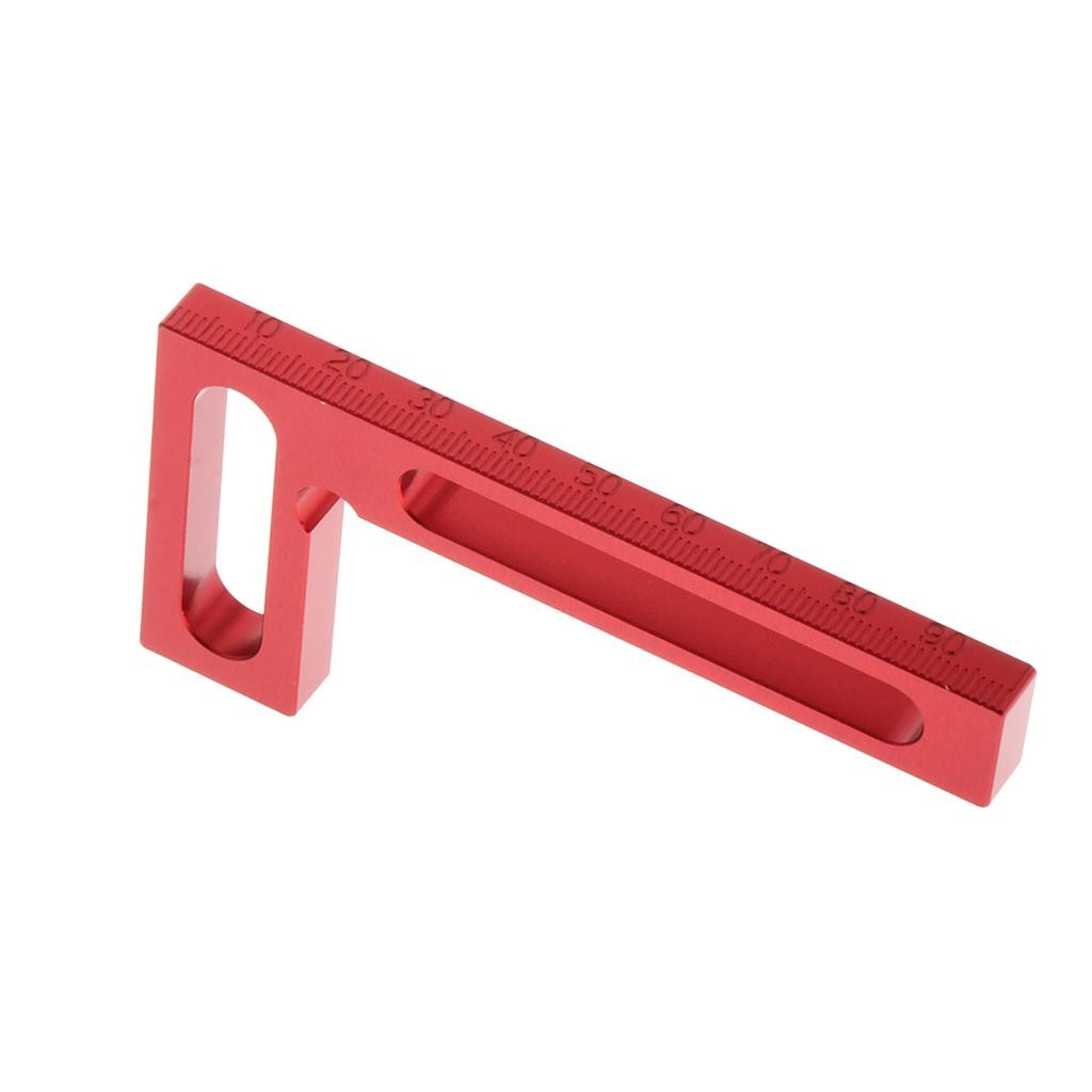 

10x5cm Carpenters Woodworking Right Angle Ruler 90 Degree L Shaped Tools