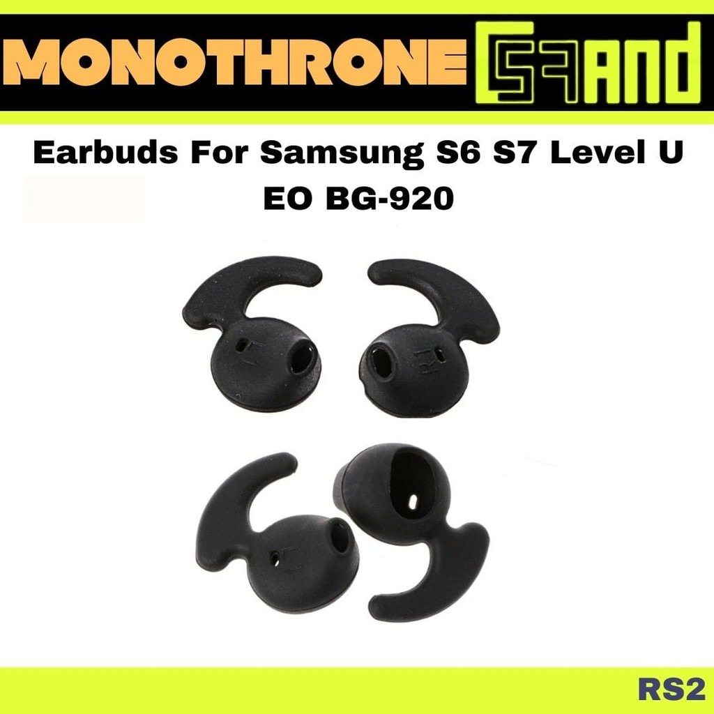 Earbuds Earbud Samsung Galaxy S6 S7 Note 5 Level U EO-BG920 Eartips Eartip Earhook Sport Hook Cap Bu