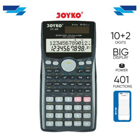 

Calculator Kalkulator Joyko Cc-25 Scientific 401 Functions