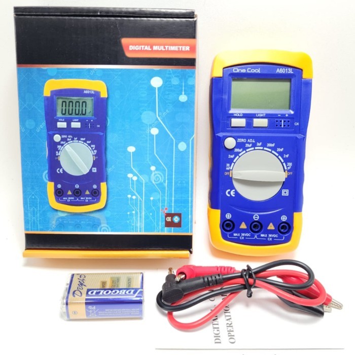 TFE ALAT UKUR KAPASITOR AC/TESTER KAPASITOR/MULTIMETER DIGITAL KAPASITOR