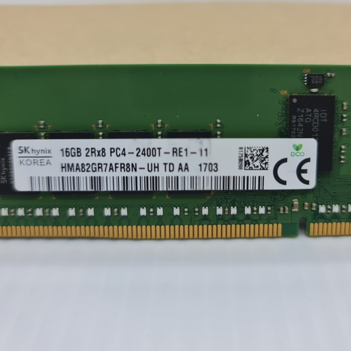 RAM Server SK Hynix 16GB 2Rx8 PC4 - 2400T - RE1 - 11 nengrabbit