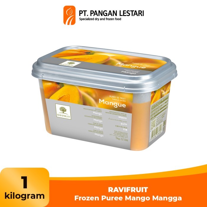

RAVIFRUIT Frozen Puree Mango Mangga 1 kg