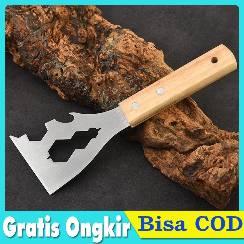 Kape Scraper Spatula Alat Kerok Wajan Panci Kompor Lantai Dempul Besi Karat Serbaguna Pengupas Pembe