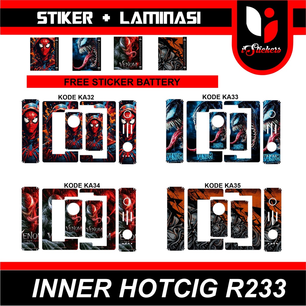 Garskin INNER+OUTER+BODY LUAR+BATREI HC R233