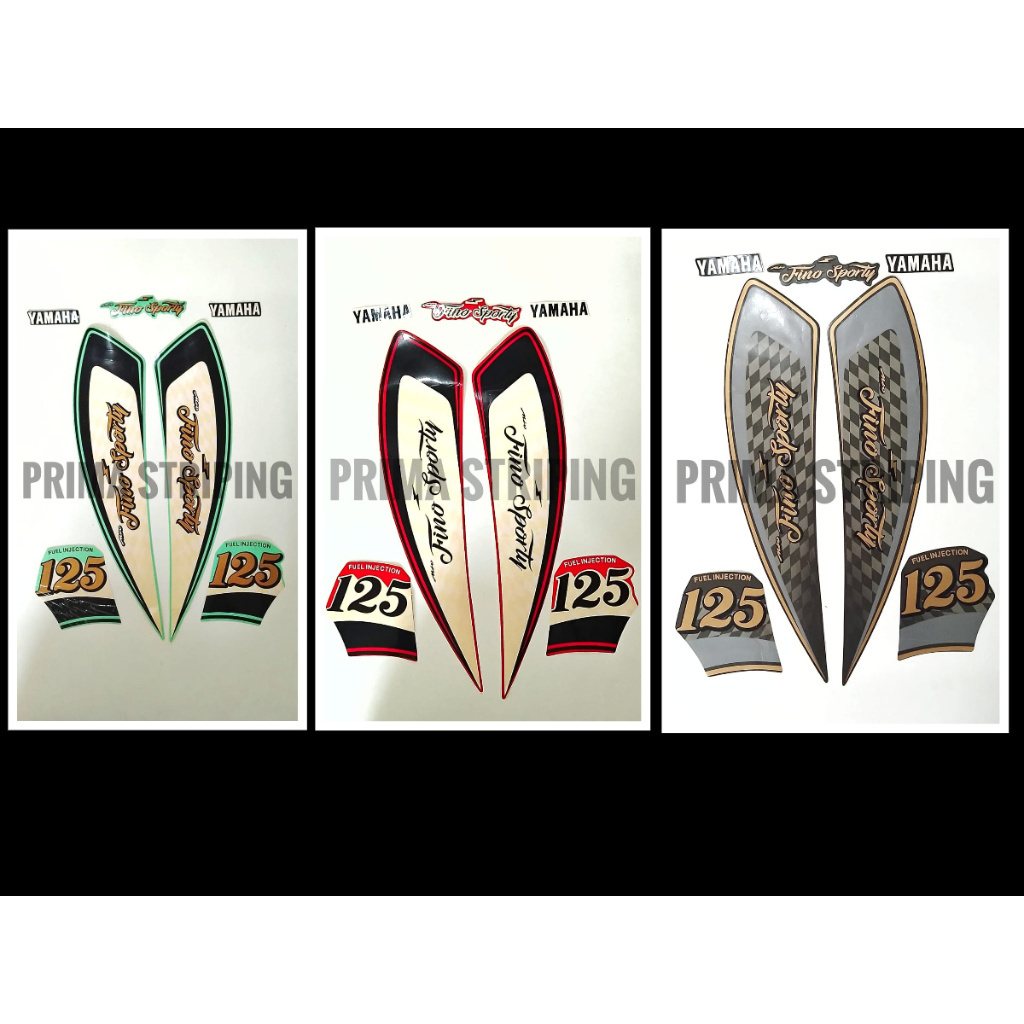 STRIPING STIKER MOTOR FINO SPORTY 2021-2022 TERMURAH