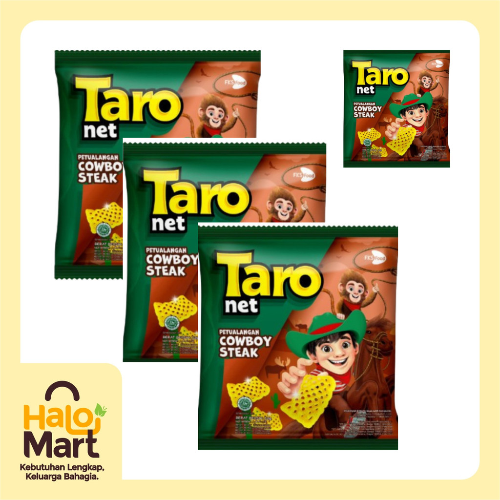 

TARO NET MP COWBOY STEAK 36GR (3PCS + 1PCS)