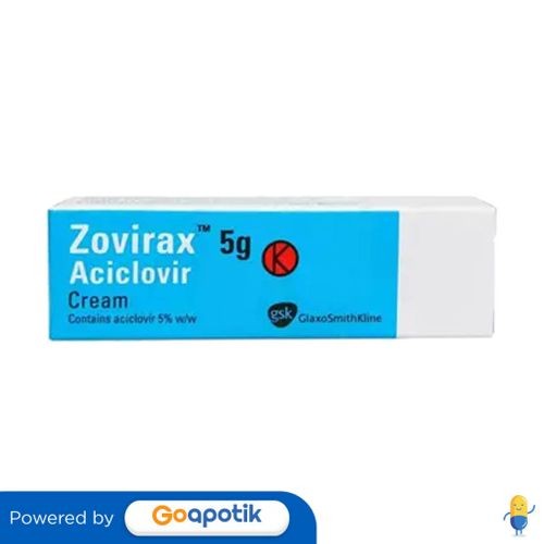 Zovirax 5% Cream 5 Gram Tube