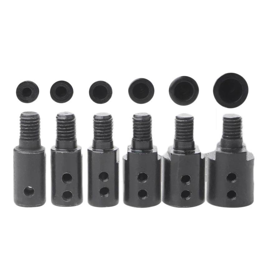 Owl Store - Arbor Mandrel Connector M10 Konektor Adaptor Dinamo Ke Gerinda 5MM / 6MM / 8MM / 10MM /