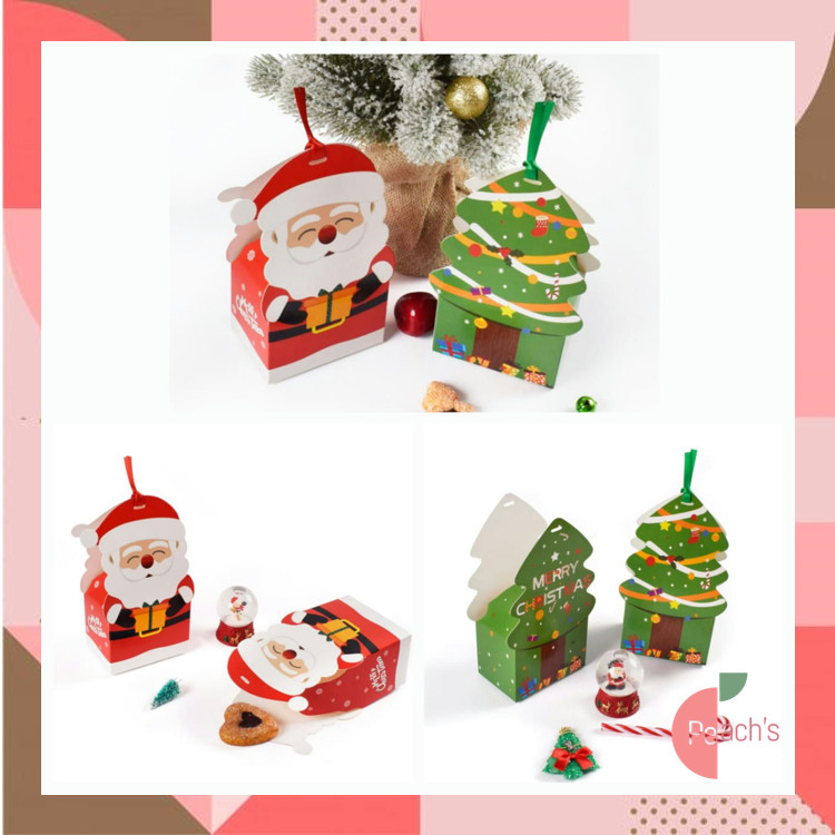 

PEACHs - 6463 Goodie Bag Tentengan Xmas / Kotak Coklat Natal Unik