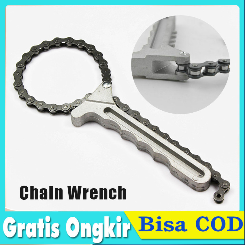 Unior Rantai Kunci Filter Oli Mobil Universal Kunci Filter Solar Alat Pembuka Filter Oli Kunci Sarin