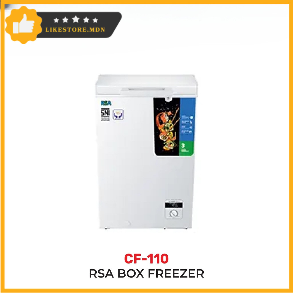 RSA Freezer Box 100 Liter CF-110 / CHEST FRREZER RSA 100 L