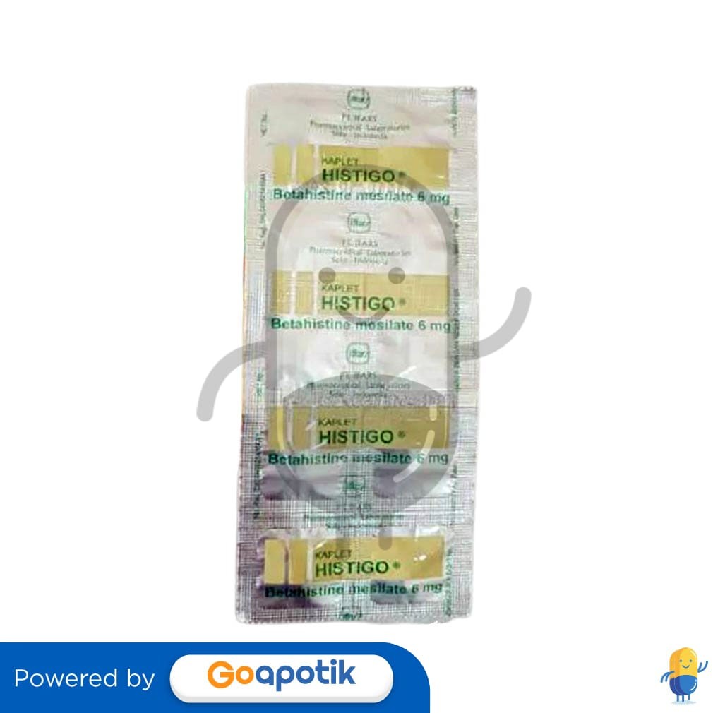 Histigo 6 Mg Strip 10 Kaplet