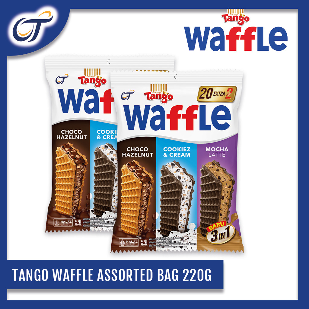 

Tango Waffle Assorted Bag 220 Gram [1 Pack isi 22 Pcs]