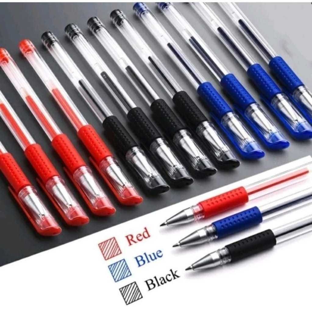 

JAMIN MURAH !!!(BISA COD) 100 PCS Pena Gel Standard, Pena Lancar Cepat Kering, Pena Cair Hitam Biru Merah, Pena Berkualitas Tinggi Pena untuk Alat Tulis Sekolah isi ulang Pulpen berbasis air 0,5mm - 100 PCS (Harga Grosir) - Stationery(BISA LANGSUNG ORDER)