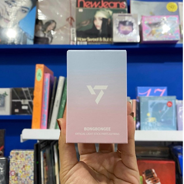 [ OFFICIAL ] SEVENTEEN BONGBONGEE LIGHTSTICK PART KEYRING
