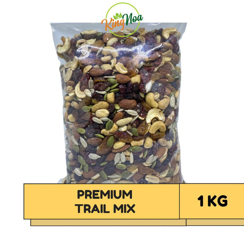 

TRAIL MIX 1 KG PREMIUM | CEMILAN DIET & MAKANAN SEHAT