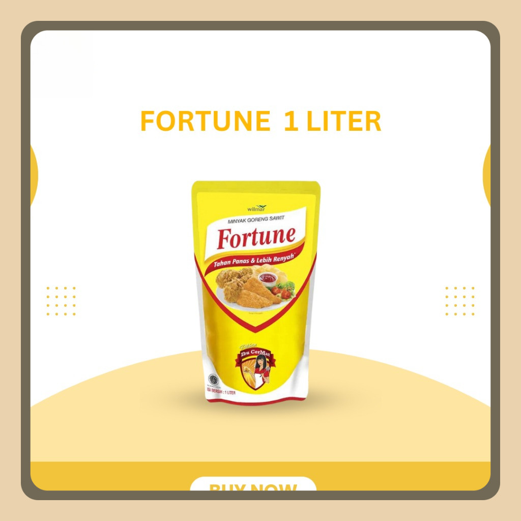 

MINYAK FORTUNE POUCH 1 LITER