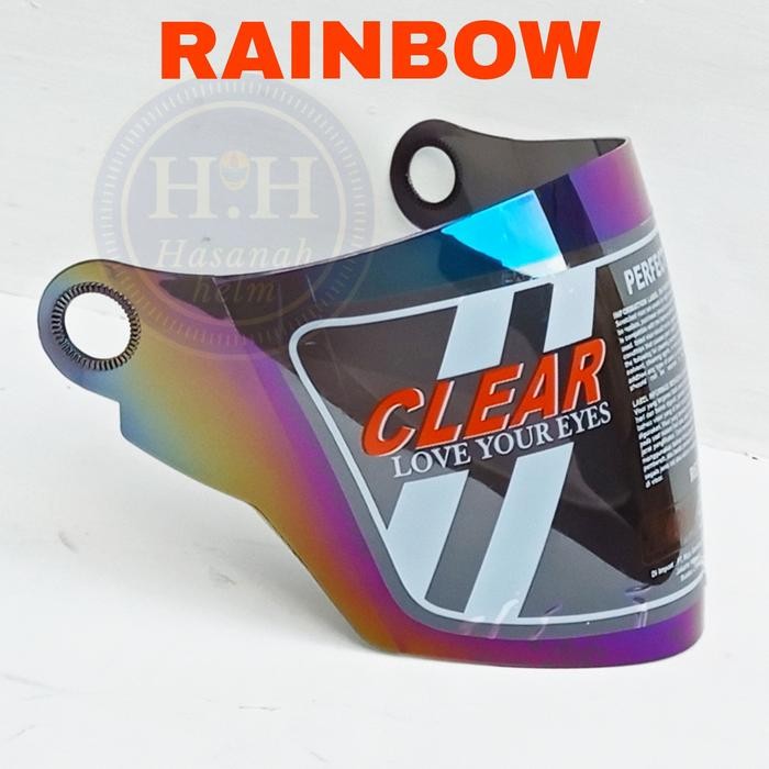 [Promo] KACA HELM MURAH KACA HELM TSK TAKACHI G2 EXTERMINATOR HITAM - BENING - RAINBOW
