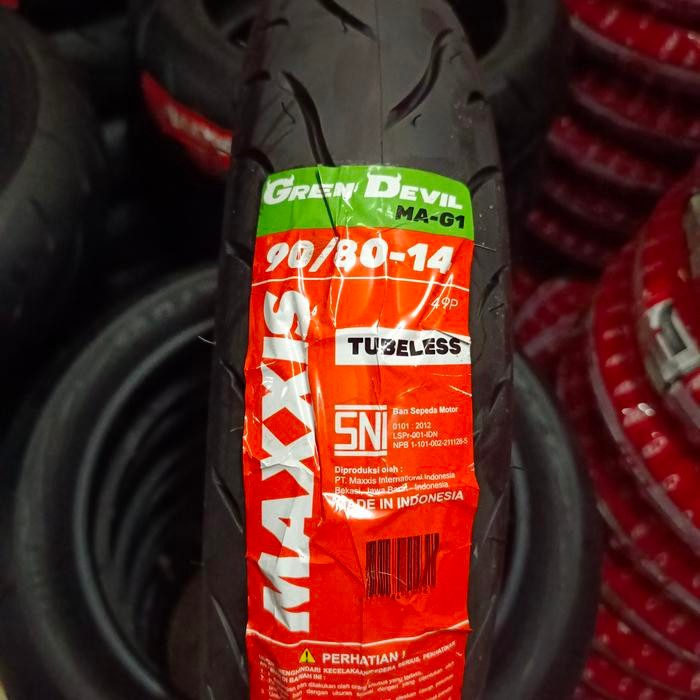 Ban Maxxis Green Devil 90/80-14