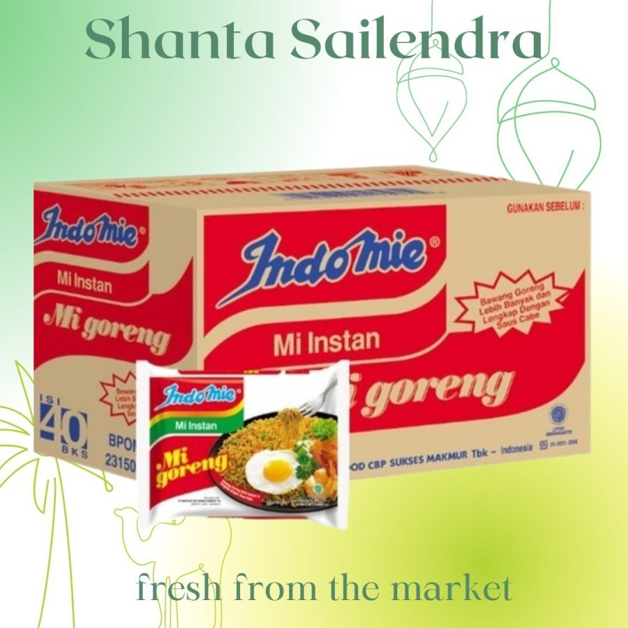 

INDOMIE MI GORENG 1 KARDUS