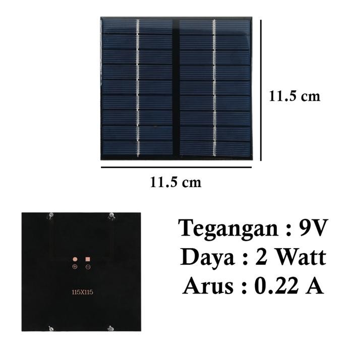 [BERGARANSI] Harga Promo Solar Panel Surya Cell Mini Modul Power Tenaga Matahari Cas Charger HP Powe