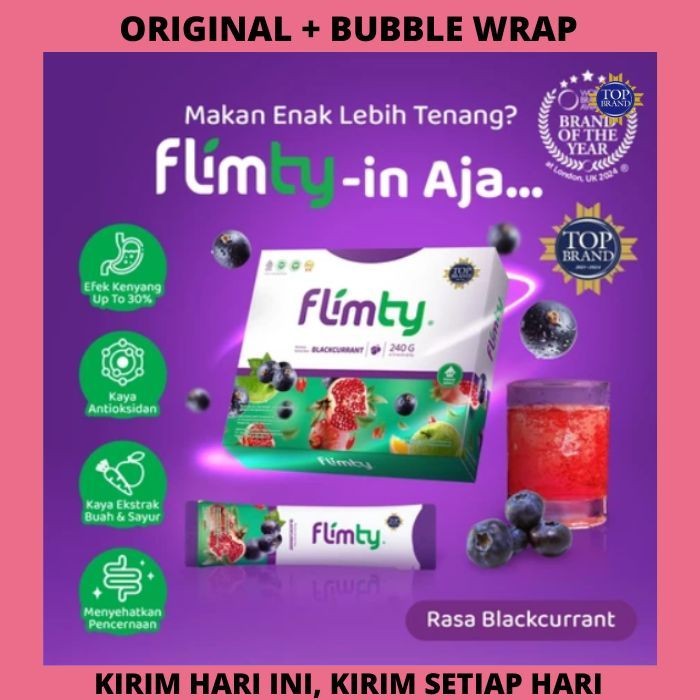 

Flimty Fiber 1 Box (16 sachet) Original Pelangsing Flymty flymti Plimty Flmty fmty Flimti Flimtea