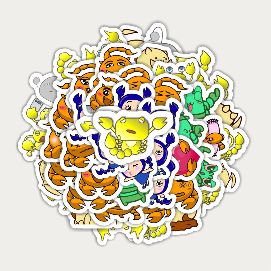 

Sticker Pack Sticker Hewan Kalajengking | Sticker TUMBLR | Stiker LAPTOP KOPER HELM