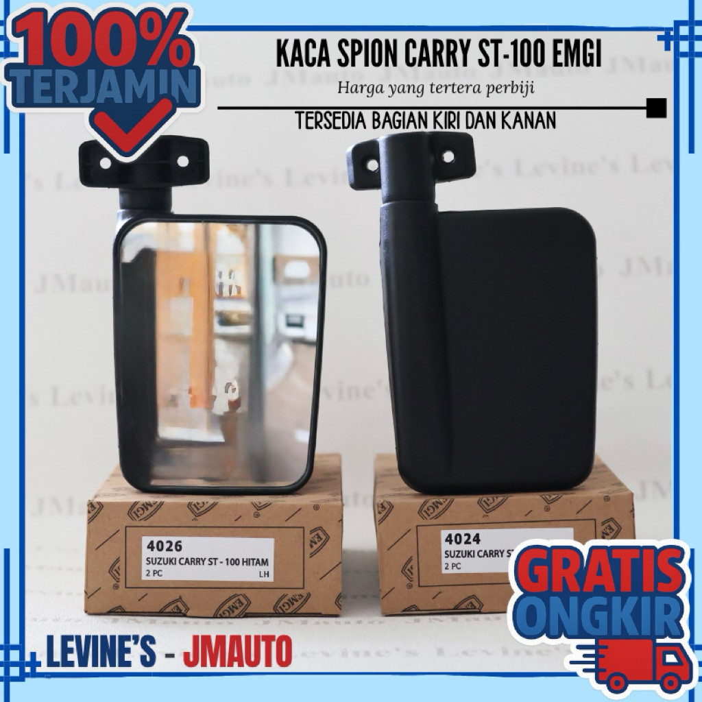 kaca spion carry merk emgi (harga perbiji) / kaca spion suzuki carry / kaca spion st100 / kaca spion