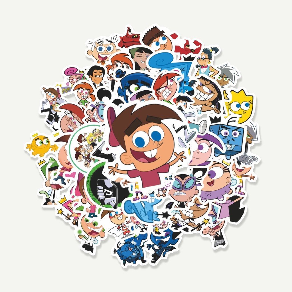 

Sticker Pack Kartun The Fairly Oddparents Stiker | Sticker TUMBLR | Stiker LAPTOP KOPER HELMOddparents Sticker