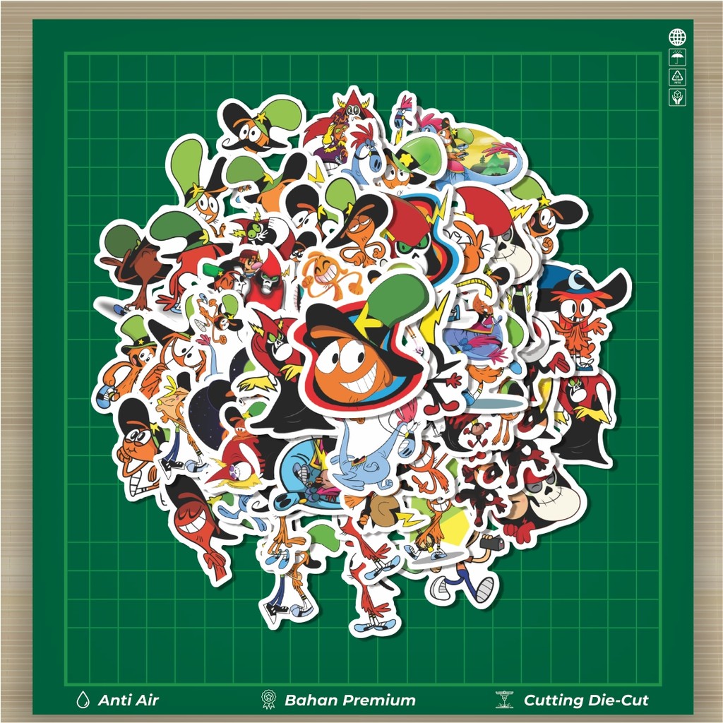 

HOT 50 PCS STIKER Sticker Kartun Wander Over Yonder Stiker Fashion Cars Decal Dingin Kartu Album Custom Vinyl Anti Air- Sticker Aesthetic Buku Journal Koper Casing HP Tablet Laptop Helm Motor Botol Minum