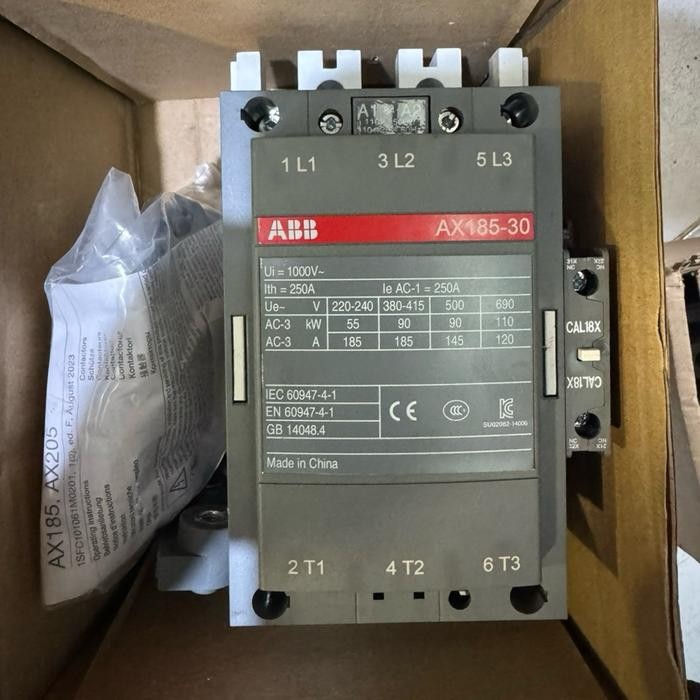 KONTAKTOR ABB AX185-30-11-84 COIL 110-120V