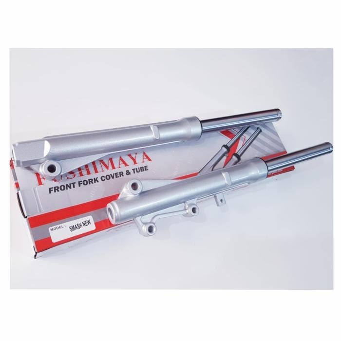 SHOCK BREAKER DEPAN/SHOCK DEPAN MOTOR SHOGUN 110 NEW/SMASH/SHOGUN 125 - Silver, Shogun / Smash