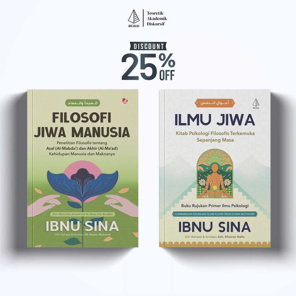 DIVA Press - Paket Eksklusif Karya Ibnu Sina (Filosofi Jiwa Manusia & Ilmu Jiwa)