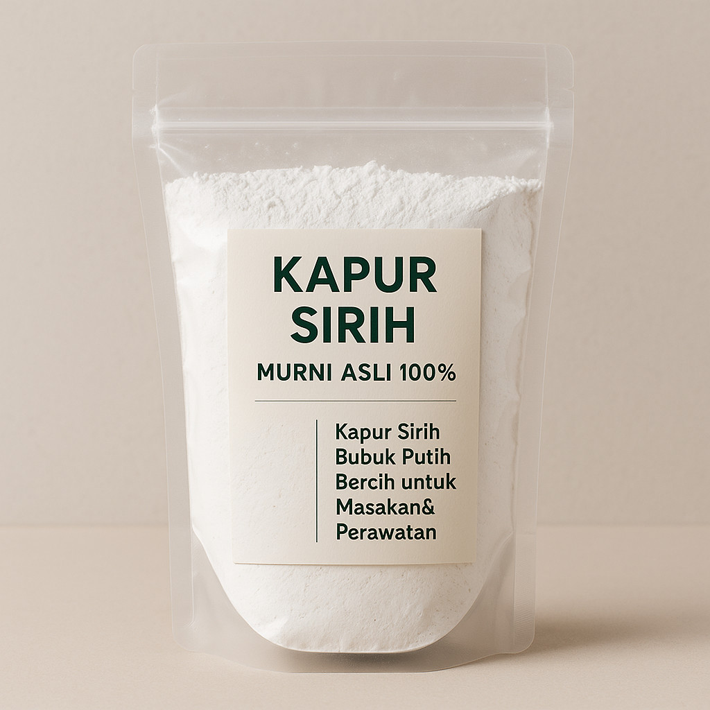

Kapur Sirih Super 100 Gr – Bahan Tradisional Alami Serba Guna