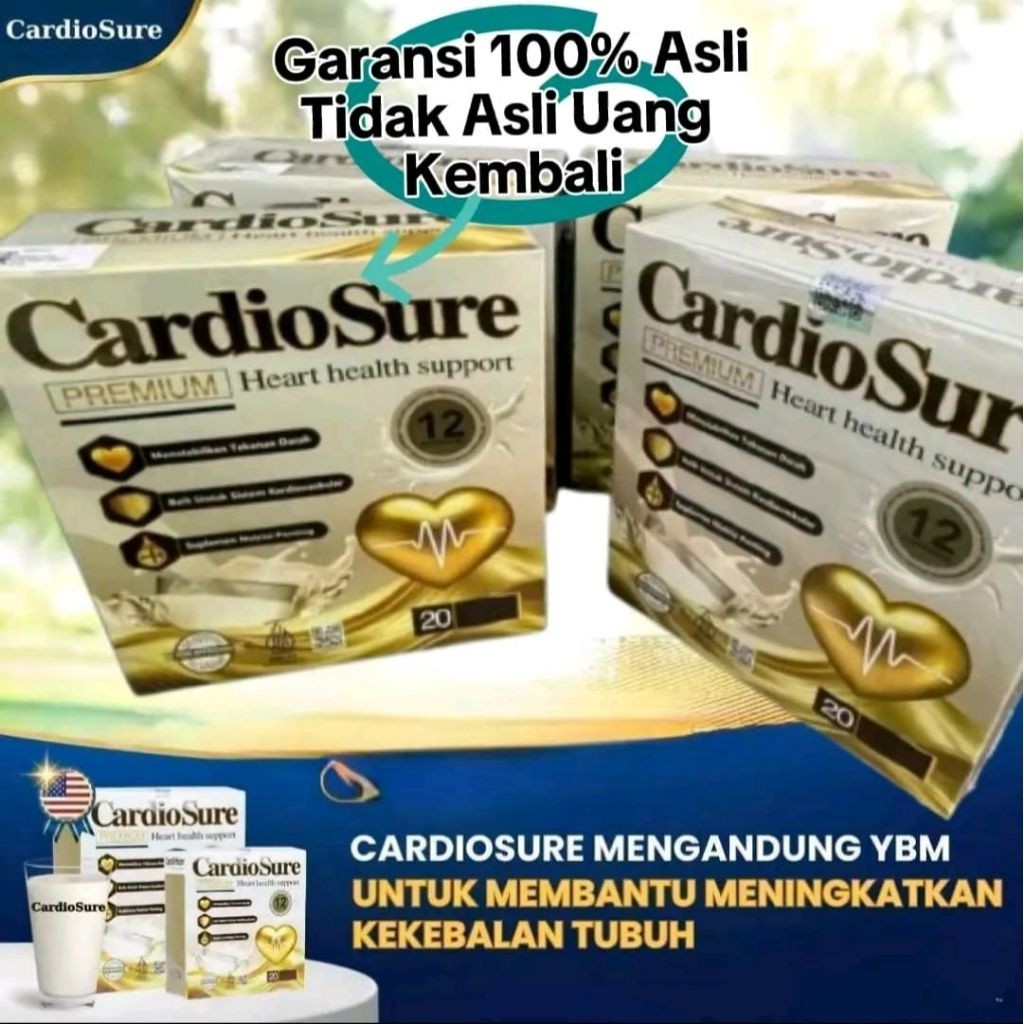 

CARDIOSURE SUSU ATASI HIPERTENSI STROKE ASAM URAT
