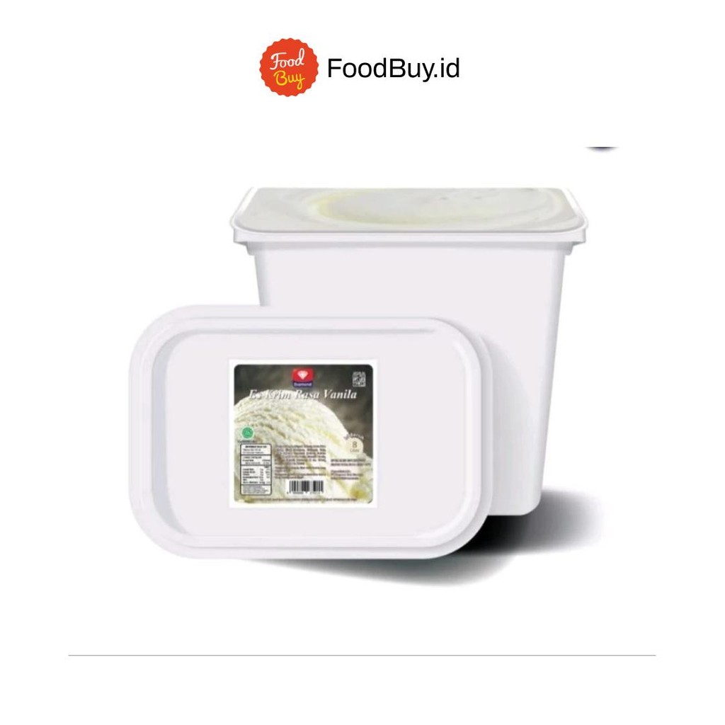 

Diamond Es Krim Rasa Vanilla 8 Liter