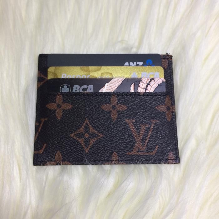 

Card Holder 6 Slot LV Mono Catur MCM + 1 Slot for Money - LV Mono Brown