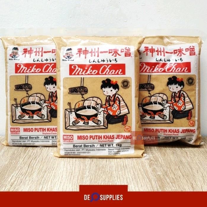 

Bumbu Masak ~qrue_mart> NEW-[Terlaris] Shinshuichi Mikochan Miso Soup 1kg - Miso Paste Putih Tauco Miko Chan