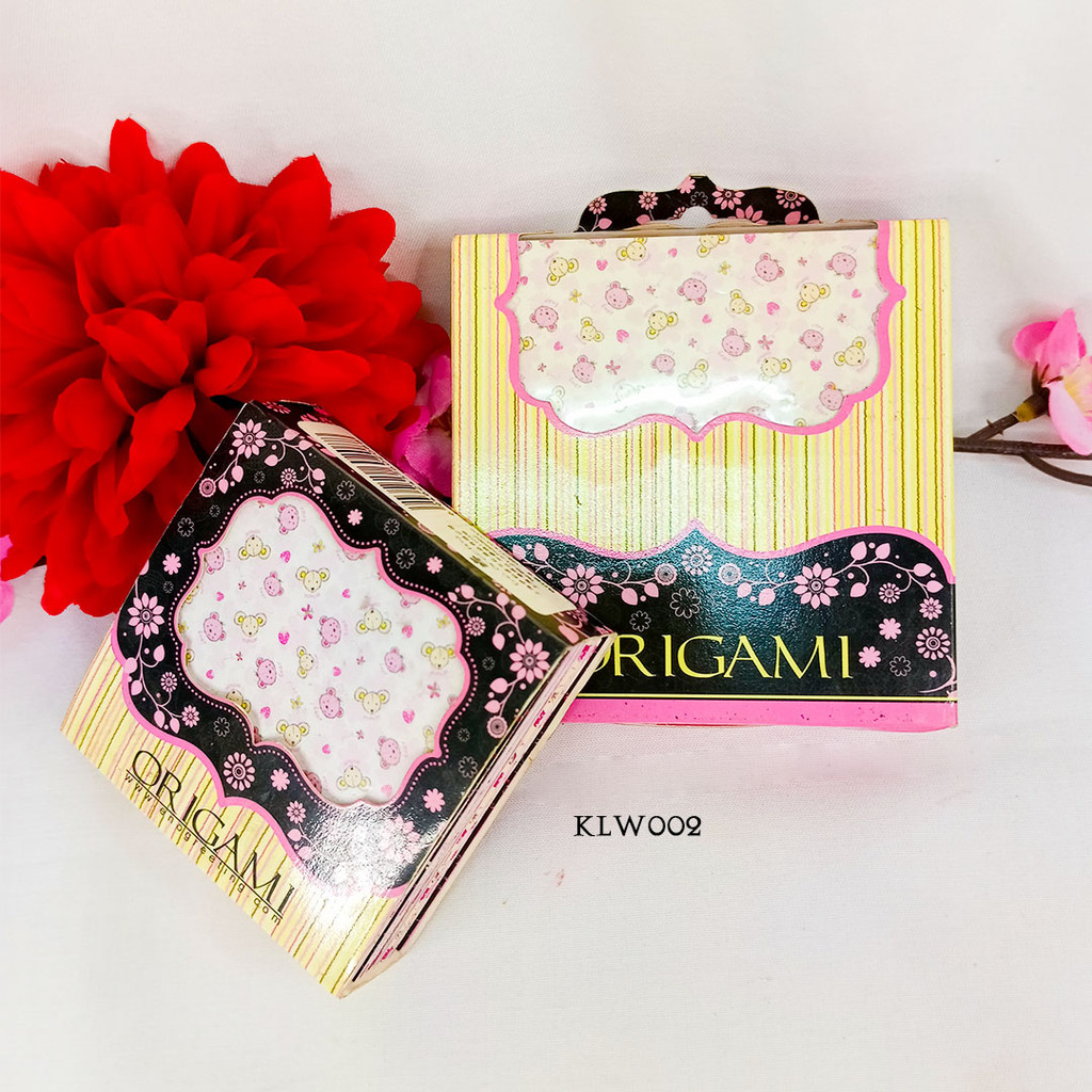 

Pelngkapan DIY Scrapbook Kertas Origami Modern Journaling KLW001