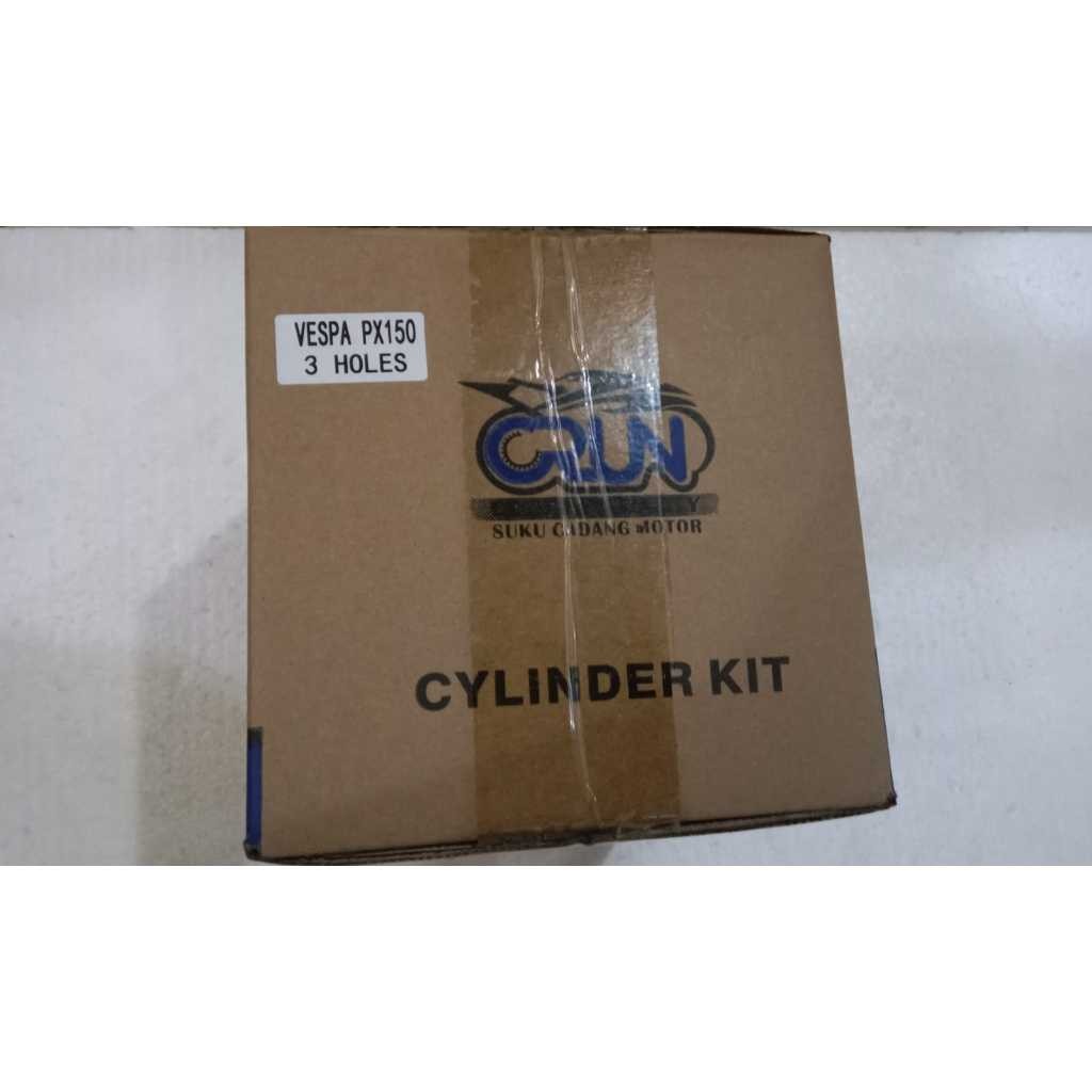 BLOK SEHER VESPA PX-150 3 HOLES CRUN