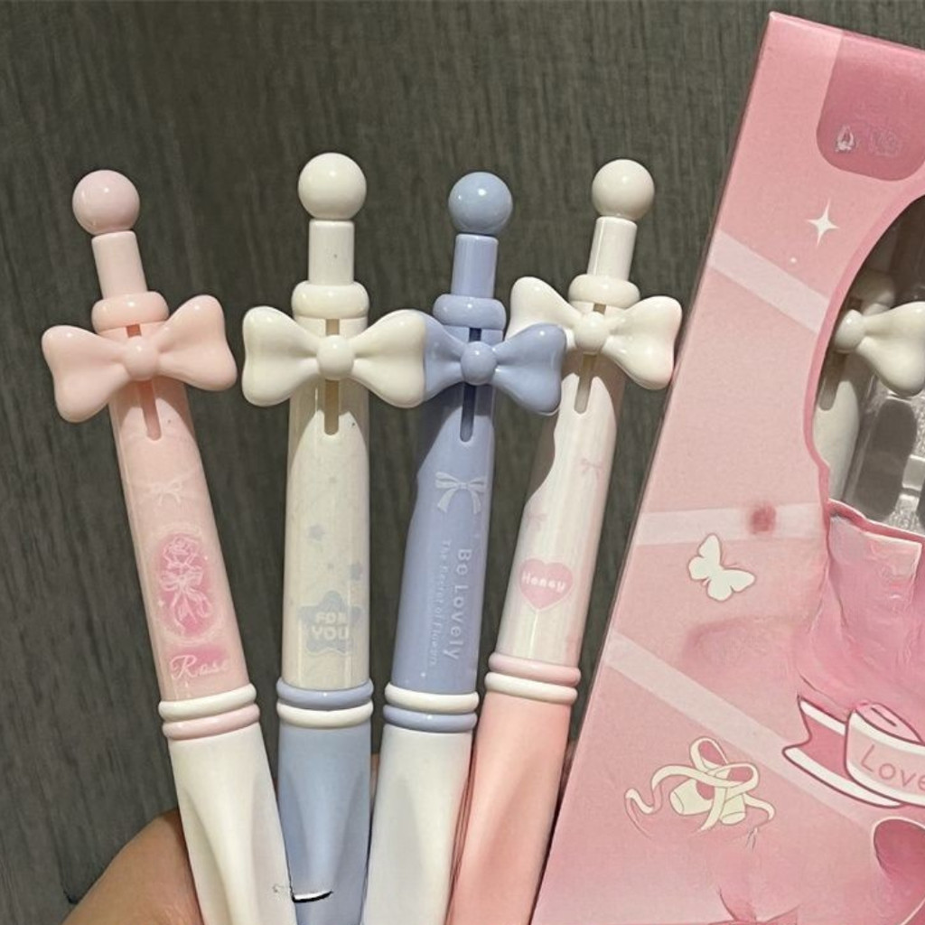 

[doodledreams] Pulpen PITA Cute 1 SET Isi 4 PCS / Cute Pen / Bolpen Tinta Lucu / Alat Tulis Sekolah
