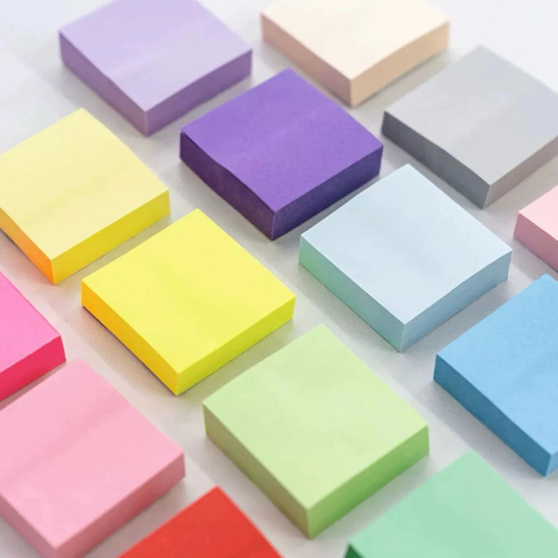 

Mini Sticky Notes Aesthetic 100 Lembar Warna Pastel Morandi Untuk Penanda Buku Alat Tulis