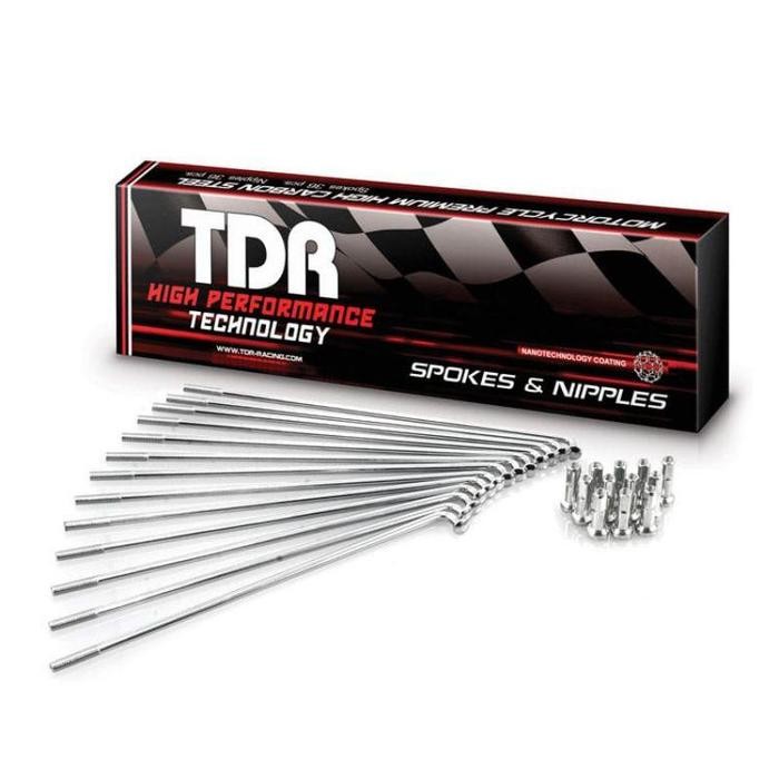 Ruji Motor TDR Ukuran Ring 17 Chrome Jari-Jari Ukuran 164 184 Vixion Mio Vega GL CB Tiger Supra Revo