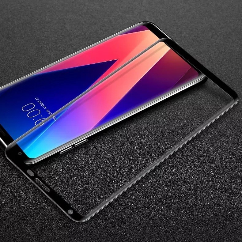 TEMPERED GLASS WARNA LG V30 LG V30 PLUS FULL COVER