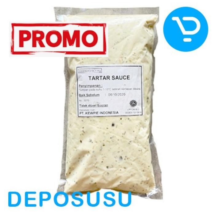 

KEWPIE TAR TAR SAUCE (sauce cocolan fish n chip, Kentang goreng dll) - 1kg UTUH