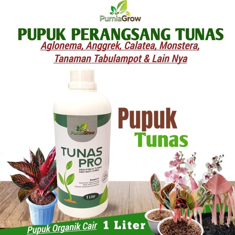 Tunas Pro Pupuk Perangsang Tunas Aglonema, Anggrek & Semua Tanaman 100% Asli Pupuk Purniagrow